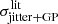 $ \sigma^{\mathrm{lit}}_{\mathrm{jitter+GP}} $
