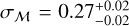 $\[0.27_{-0.02}^{+0.02}\]$