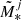$ \tilde{M}_{\ast}^j $