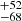 $ ^{+52}_{-68} $