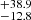 $ ^{+38.9}_{-12.8} $