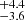 $ ^{+4.4}_{-3.6} $
