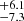 $ ^{+6.1}_{-7.3} $