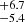 $ ^{+6.7}_{-5.4} $