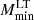 $ \log(M_{{\rm{min}}}^{{\rm{LT}}}/{\mathrm{M}_\odot}\,h^{-1}) $