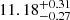 $ f^{857}_{{\rm{cal}}} $