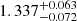 $ 0.937^{+0.056}_{-0.042} $