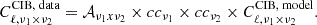 $$ \begin{aligned} C_{\ell ,\nu _1\times \nu _2}^{\mathrm{CIB},\text{ data}} = \mathcal{A} _{\nu _1x\nu _2}\times cc_{\nu _1} \times cc_{\nu _2} \times C_{\ell , \nu _1\times \nu _2}^{\mathrm{CIB},\text{ model}} . \end{aligned} $$