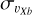 ${\sigma _{{{\rm{\v }}_{Xb}}}}$