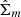 $ \hat{\Sigma}_m $