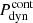 $ P_{\mathrm{dyn}}^{\mathrm{cont}} $