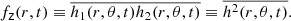 $$ \begin{aligned} f_\mathsf z (r,t) \equiv \overline{h_1(r,\theta ,t) h_2(r,\theta ,t)} \equiv \overline{h^2(r,\theta ,t)}. \end{aligned} $$