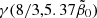 $ \gamma(8/3,5.37\tilde{\beta}_0) $