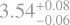 $\[3.54_{-0.06}^{+0.08}\]$