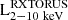 $ \rm L^{RXTORUS}_{2-10~keV} $