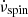 $ \dot{\nu}_{\mathrm{spin}} $