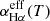 $ \alpha_{\mathrm{H}\alpha}^{\mathrm{eff}}(T) $