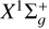 ${X^1}{\rm{\Sigma }}_g^ + $