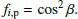 $$ \begin{aligned} f_{\rm BY,p} = \left( \cos ^2 \beta - {\pi r_{\rm s} \over 4 a} \right) f_{\rm YS, p} \end{aligned} $$