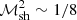 $ {\cal M}_{\mathrm{sh}}^2\sim 1/8 $