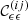 $ \mathcal{C}^{(ij)}_{\epsilon\epsilon} $