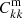 $ C_{kk}^{\mathrm{m }} $