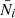 $ \bar{N}_{i} $