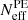 $ N_{\mathrm{eff}}^{\mathrm{PE}} $
