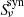$ {S\!}^{\mathrm{syn}}_{\nu} $