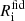 $ R_{\mathrm{i}}^{\mathrm{fid}} $