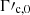 $ \Gamma\prime_{\mathrm{c,0}} $