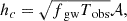 $$ \begin{aligned} h_c = \sqrt{f_{\text{ gw}} T_{\text{ obs}}} \mathcal{A} , \end{aligned} $$