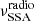 $ \nu_{\mathrm{SSA}}^{\mathrm{radio}} $