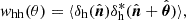 $$ \begin{aligned} w_{\rm hh}(\theta ) = \langle \delta _{\rm h}(\hat{\boldsymbol{n}}) \delta _{\rm h}^*(\hat{\boldsymbol{n}}+\hat{\boldsymbol{\theta }}) \rangle , \end{aligned} $$