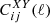 $ C^{XY}_{ij}(\ell) $