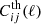 $ C_{ij}^{\mathrm{th}}(\ell) $