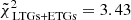 $ \tilde{\chi}^{2}_{\text{ LTGs+ETGs}} = 3.43 $