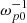 $ \omega_{p0}^{-1} $