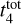 $t_4^{{\rm{tot}}}$