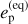 $e_{\rm{p}}^{({\rm{eq}})}$