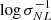 $ \log\sigma_{NL}^{-1} $