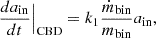 $$ \begin{aligned} \frac{da_{\rm {in}}}{dt}\Big |_{\rm {CBD}}&= k_1\frac{\dot{m}_{\rm {bin}}}{m_{\rm {bin}}}a_{\rm {in}},\end{aligned} $$