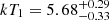 $ kT_{1}=5.68_{-0.33}^{+0.29} $