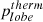 $ p_{lobe}^{therm} $
