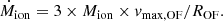 $$ \begin{aligned} \dot{M}_{\rm ion} = 3 \times M_{\rm ion} \times v_{\rm max,OF}/R_{\rm OF}. \end{aligned} $$