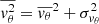 $$ \begin{aligned} \overline{v^2_\theta } = \overline{v_\theta }^2 + \sigma ^2_{v_\theta } \end{aligned} $$