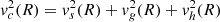 $$ \begin{aligned} v_c^2(R) = v_{s}^2(R) + v_{g}^2(R) + v_{h}^2(R) \end{aligned} $$