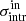 $ \sigma_{\mathrm{intr}}^{\mathrm{in}} $