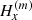 $ H_{x}^{(m)} $