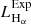 $ L_\mathrm{{H_{\alpha}}}^{\mathrm{Exp}} $